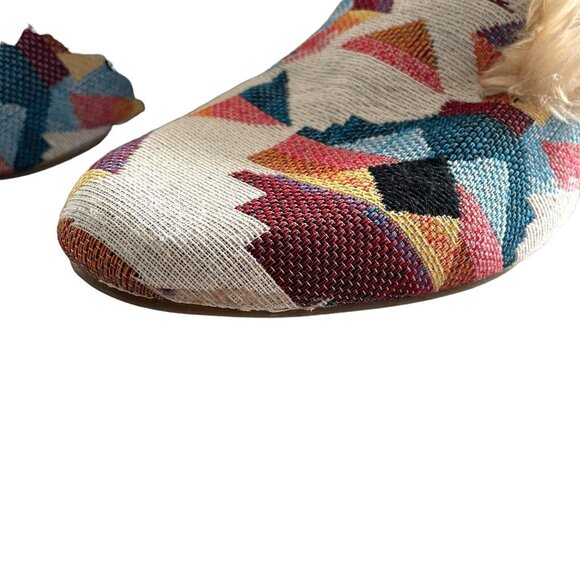 Universal Thread Multicolor Patterned Mules - Picture 8 of 8